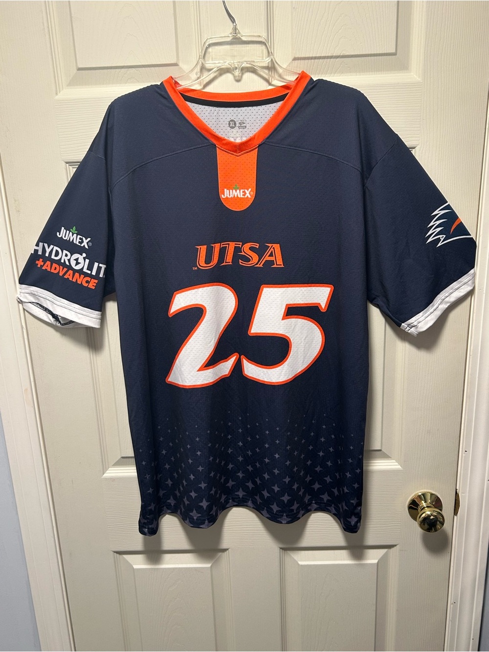 UTSA Roadrunners Football Jersey Mens Blue Jumex SGA Promo NCAA AAC